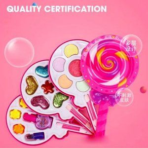 Kids Cosmetics In Lollipop Case
